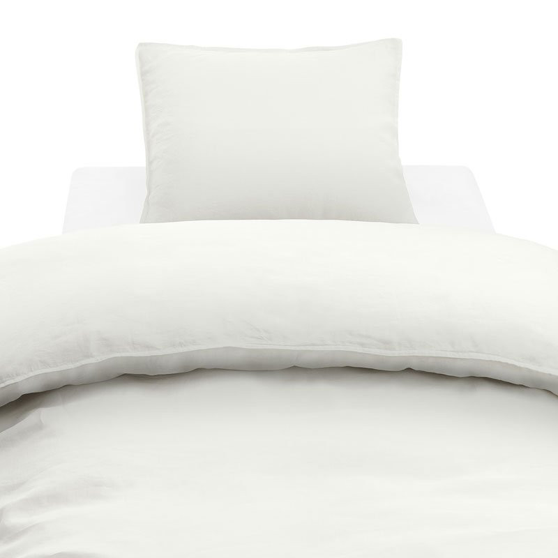 2-Dels Bäddset Linne Vit