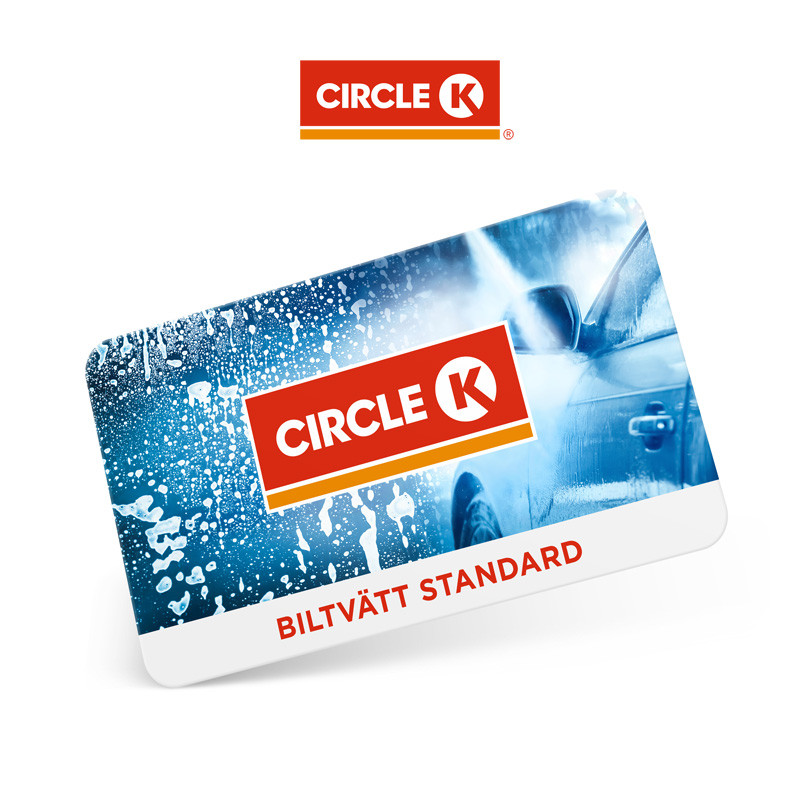 Presentkort Circle K - Biltvätt standard